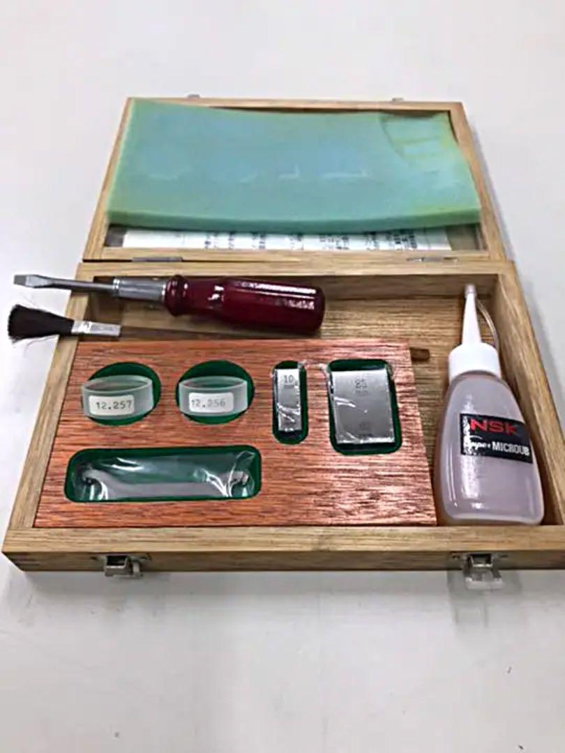 【新古品】 日本測定工具(NSK) マイクロメーター簡易検査器具 販売価格45,000円拍卖