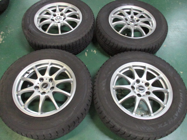 ⑫ 20ヴェルファイアに装着!16×6.5J+38 215/65R16 TOYO WINTER トランパスTX カローラクロス等拍卖