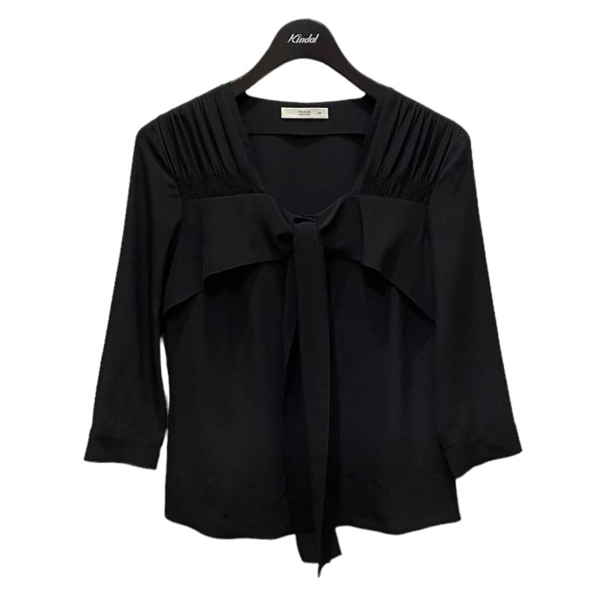 PRADA(プラダ) ボウタイシルクブラウス 8068000110565拍卖