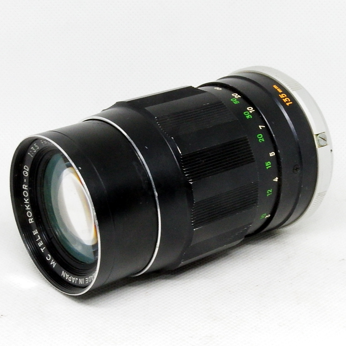 TA0559 ミノルタ MCテレローッコール-QD 135mmF3.5 ハードケース付き拍卖