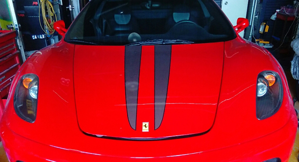 送料無料!NSX・アバルト・S2000★フェラーリ/モデナ☆スクーデリアラインステッカーセット・FIAT500他車流用可BMW MINI・VWビートル・BENZ拍卖