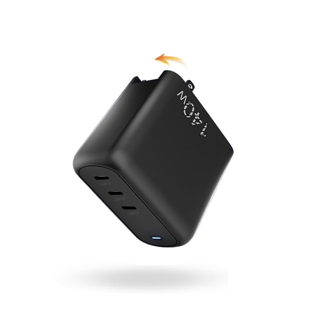 140W 充電器 Type-c 3ポート PD 急速充電可能 折りたたみ式拍卖