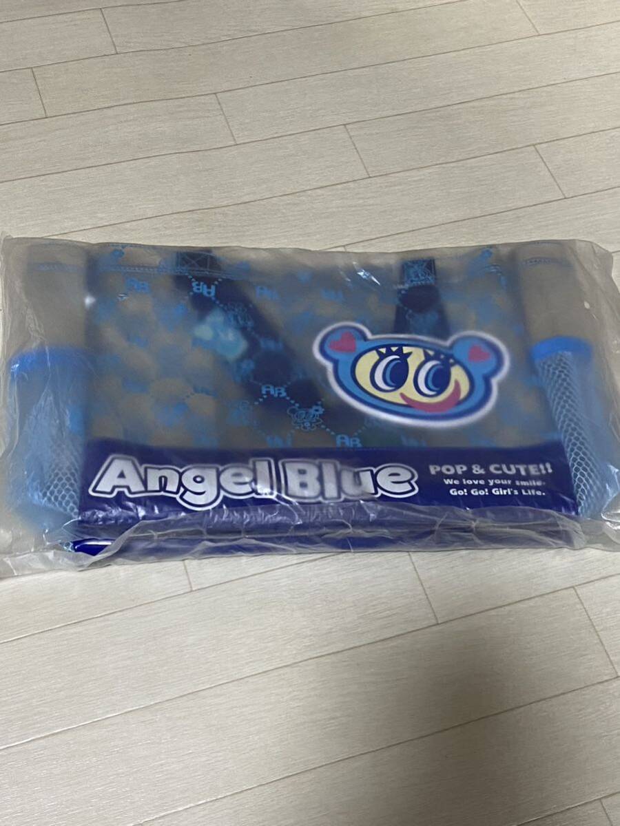 ナルミヤ エンゼルブルー ナカムラくん プールバック お稽古バッグ未使用 30cm×25cm×10cm(全て約) 昭和レトロ 平成レトロ クリアバッグ拍卖