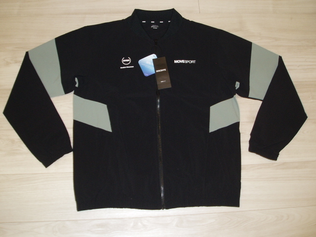 即決!新品★デサント MOVESPORT(ムーブスポーツ)の接触冷感 4WAYストレッチフルジップジャケット【XOサイズ】 1/3Q20拍卖