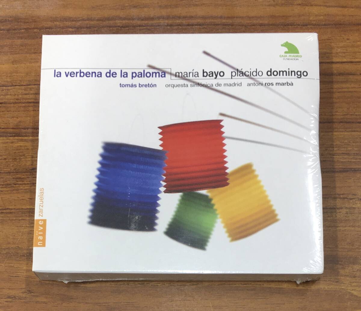 ブレトン : パロマの前夜祭 - アントニ・ロス=マルバ マドリッド交響楽団 輸入盤 CD 未開封 …h-2864 V4895 Naive Verbena de la paloma拍卖