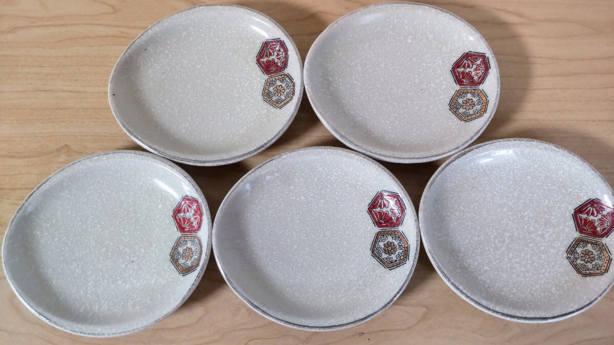 長期保管品 小皿 和食器 食器 中古 5枚 セット拍卖