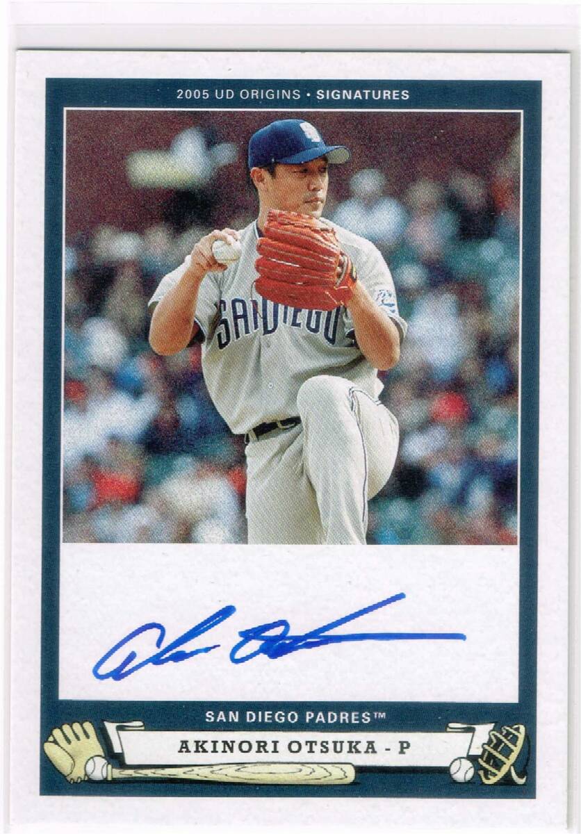MLB 2005 Upper Deck Origins Signatures Autograph #AO1 Akinori Otsuka アッパーデック 直筆サイン 大塚晶則 大塚晶文 UD拍卖