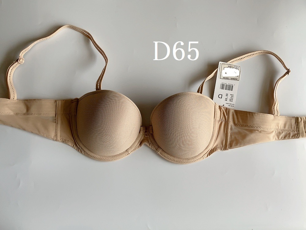 D65☆Chantelle シャンテル フランス海外高級ランジェリー ストラップレス拍卖