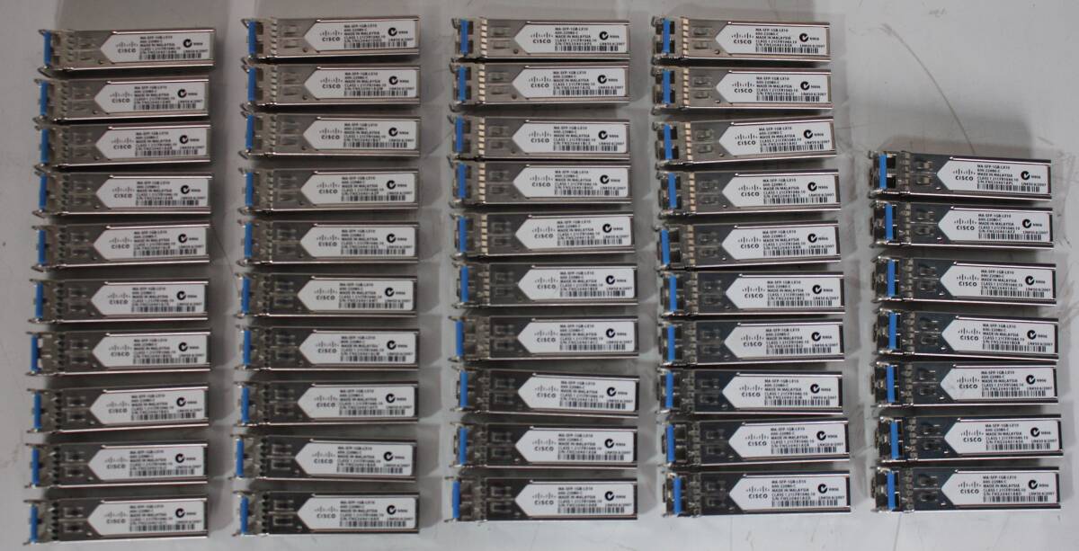 【47本セット】CISCO モジュール MA-SFP-1GB-LX10 600-22080-C拍卖