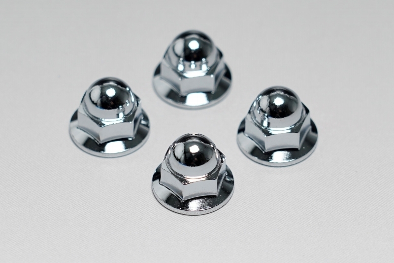 モンキー125/Grom/C125スーパーカブ シリンダーヘッドナットセット クロームメッキ拍卖