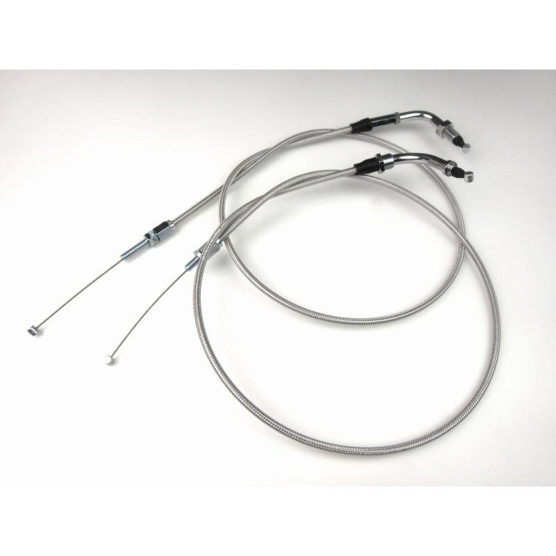 GROM/グロム (JC61用) ステンレスメッシュ スロットル・アクセルワイヤー ケーブル 20cmロング拍卖