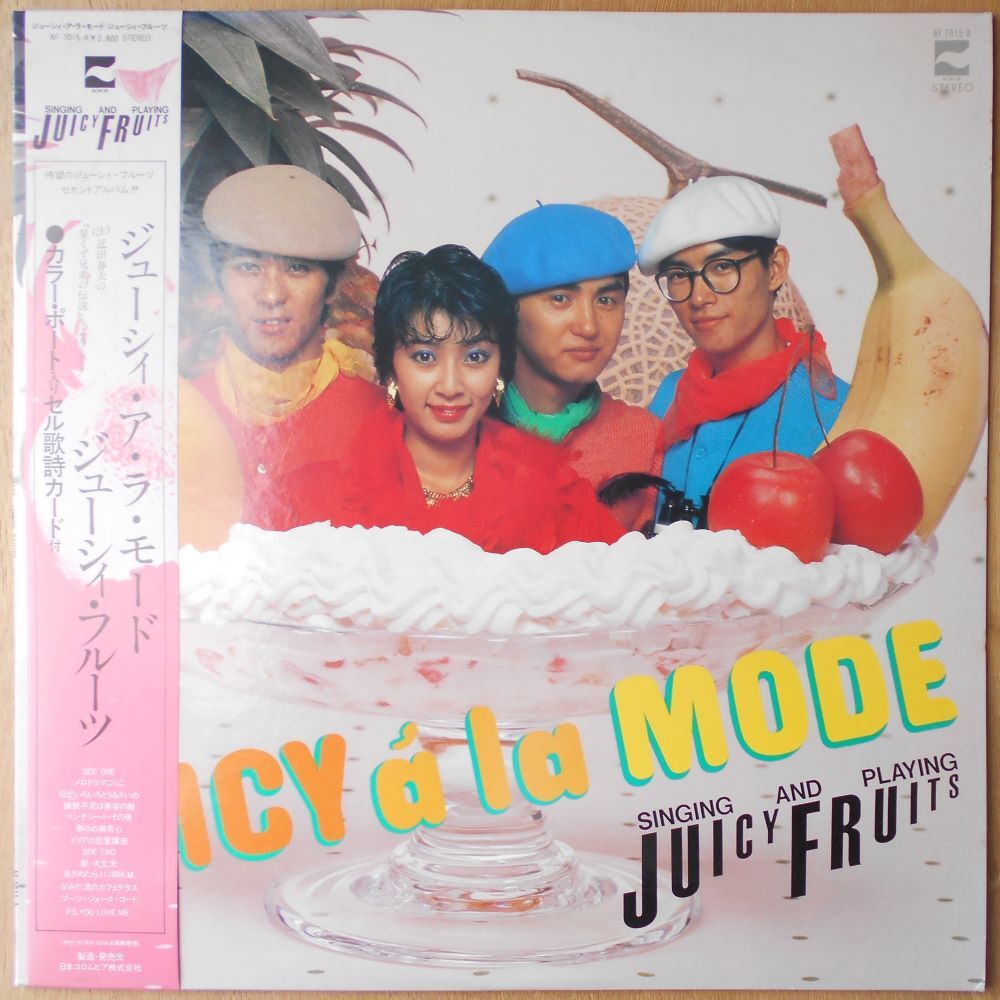 ■中古品■ジューシィ・フルーツ/ジューシィ・ア・ラ・モード(USED LP) 近田春夫拍卖