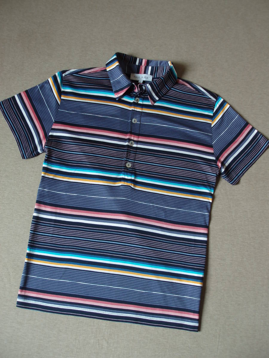 ポール&ジョーMadeInPortugalマルチボーダー半袖フラッグショップで購入拍卖