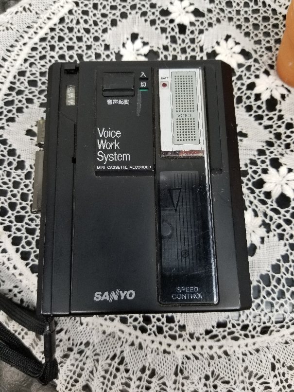 サンヨー SANYO ミニカセットレコーダー MR-55 7090 99拍卖