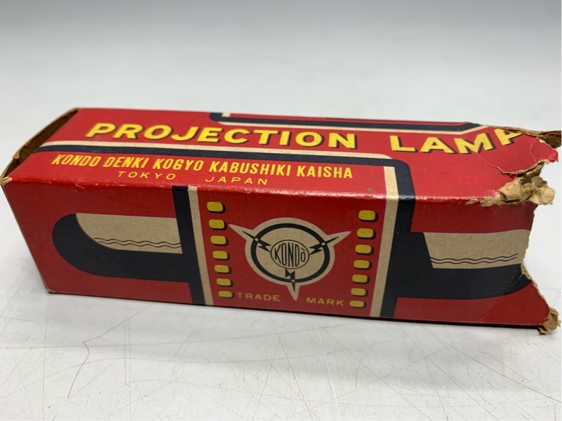 新古品 映写ランプ 近藤プロジェクションランプ PROJECTION LAMP100V-300W 6190 99拍卖