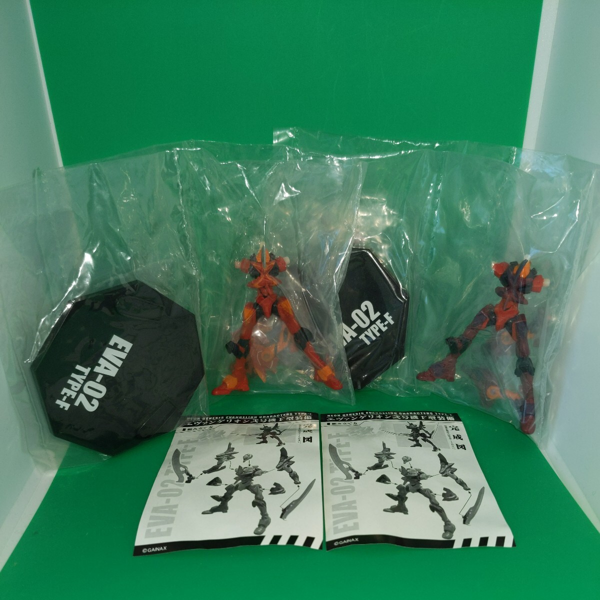 a☆エヴァンゲリオン弐号機 F型装備 「新世紀エヴァンゲリオン キャラクターズ TYPE-F」カラー2種類 まとめ売り拍卖