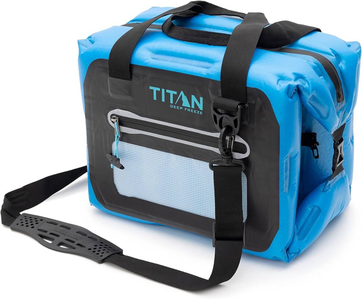 Titan タイタン Deep Freeze Air クーラーボックス 16L 30 Can 丸めて収納 保冷バッグ ソフトクーラー 折りたたみ 軽量 アウトドア拍卖