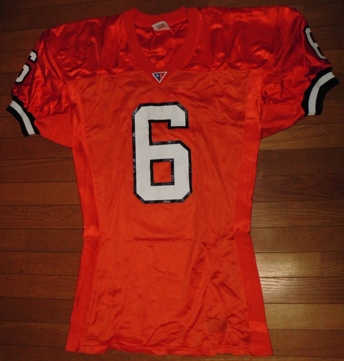 アメフト 社会人 チーム ユニフォーム カラージャージ L QBCLUB製 法政 TOMAHAWKS モデル拍卖