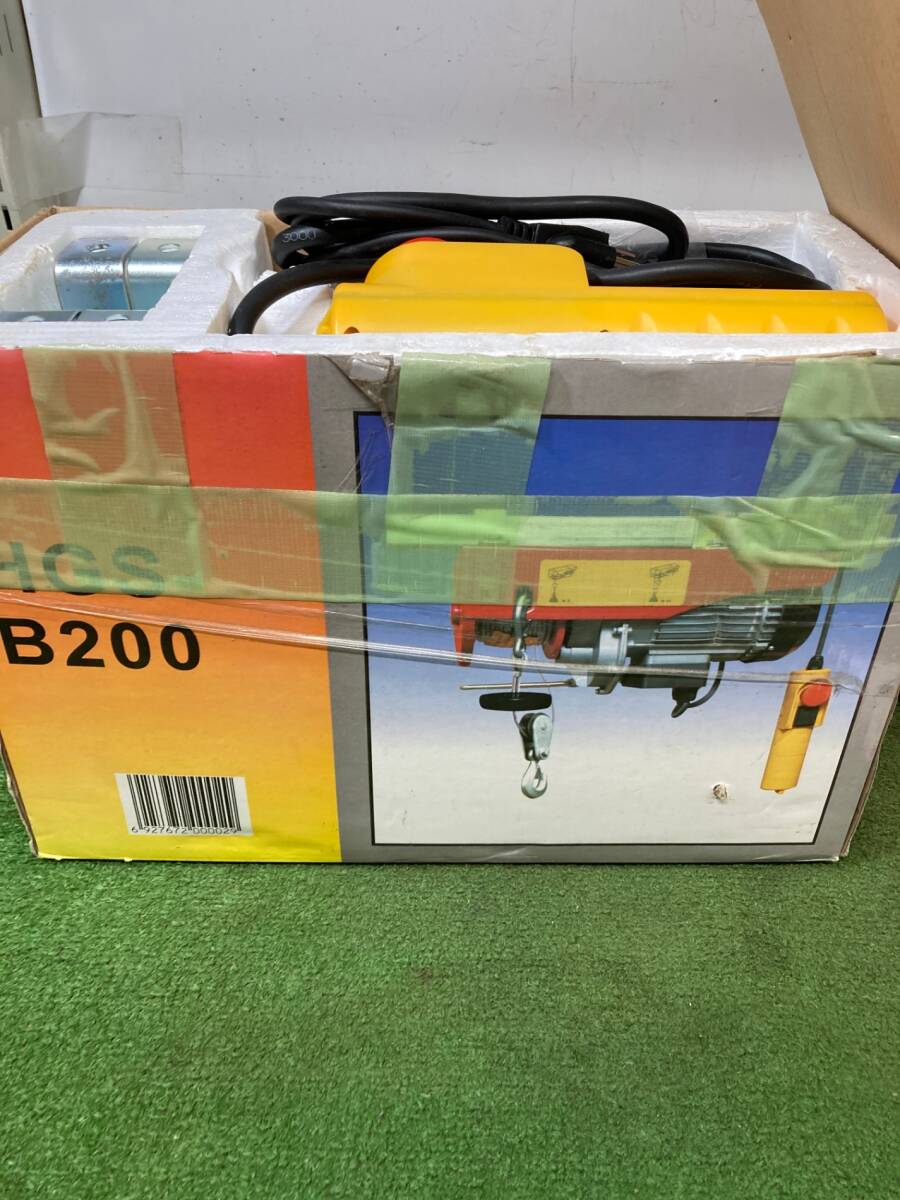 【中古品】電動ウィンチ HGS-B200 ITA8TG3KH8DN拍卖