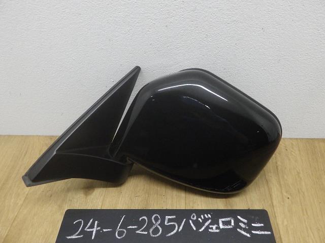 パジェロミニ  H58A 左ドアミラー サイドミラー X08A26 SR E151 MR322547拍卖