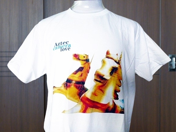 ■Aztec Camera(アズテック・カメラ)「LOVE」 Tシャツ (サイズL)【新品】拍卖