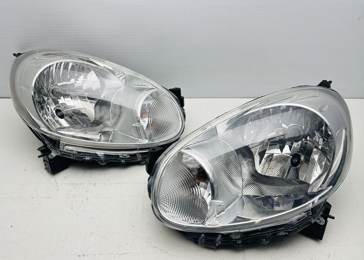 日産 K13 NK13 マーチ 前期 ヘッドライト 左右セット ハロゲン ICHIKOH VALEO H009 (Y161)拍卖