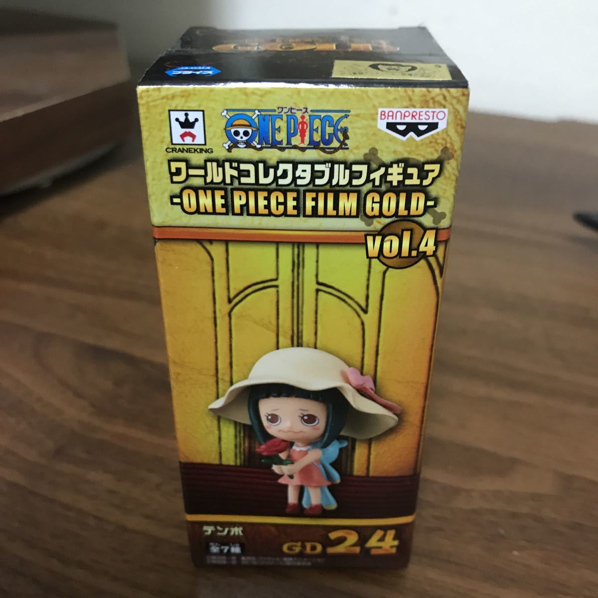 ワンピース ワールド コレクタブル フィギュア one peace film gold4 テンポ 新品 未開封 即決拍卖