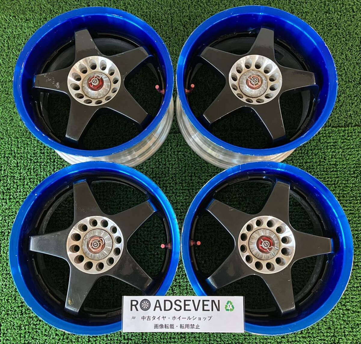 ★Racing SPARCO レーシング スパルコ 16インチ 16×7J +35 16×8J +38 PCD114.3 ハブ径:約73mm 4本Set 中古アルミ ★腐食有 ★送料無料拍卖