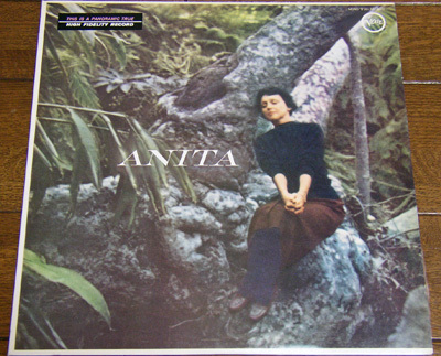 Anita O'Day - Anita - LP レコード 国内盤,Verve Records - MV 4023, 1980年 / You're The Top,As Long As I Live,Honeysuckle Rose,Swing拍卖