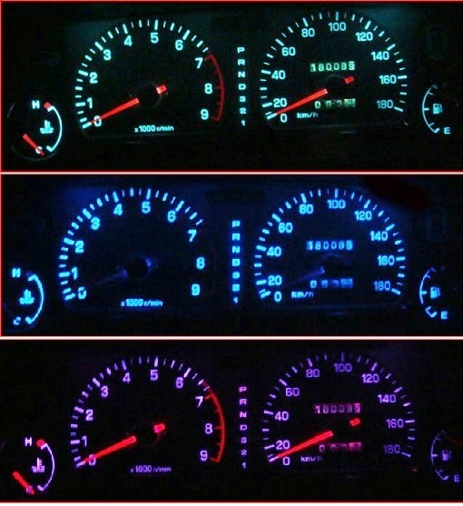 アルシオーネ CXW スピードメーターLED照明1台分セット ホワイト拍卖