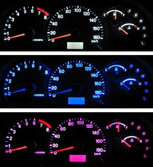 エスクード TD/TL メーターLED照明1台分セット! ホワイト拍卖