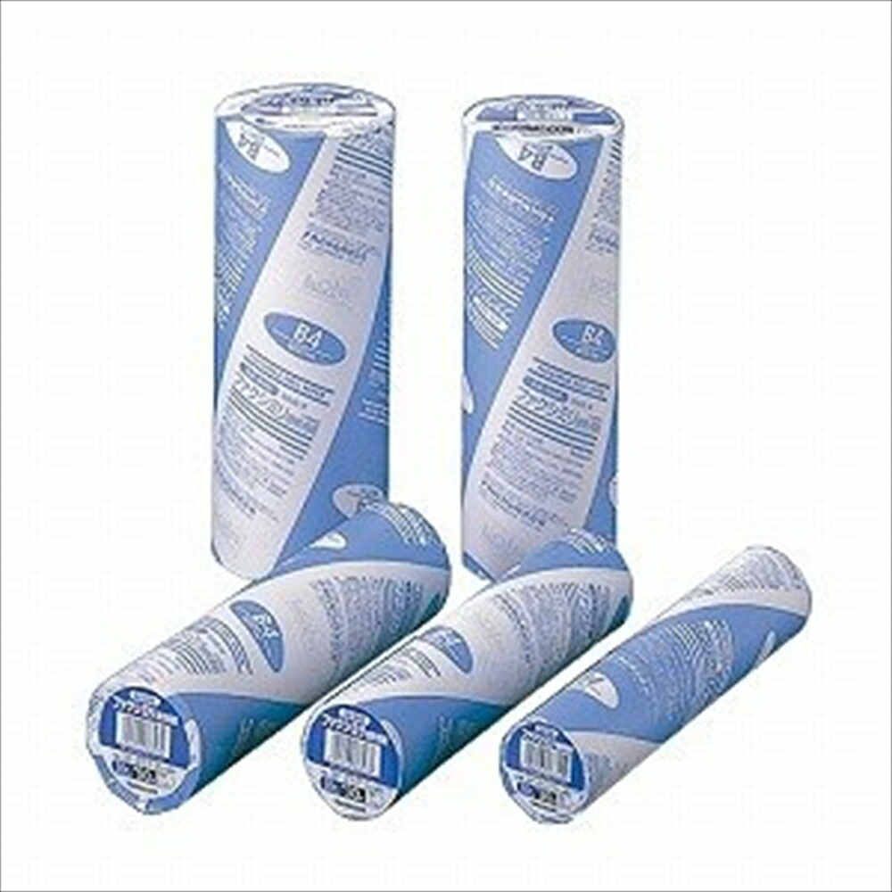 (まとめ買い)ナカバヤシ FAX感熱記録紙 257×100×1 FXR-257S-1 〔3巻セット〕拍卖