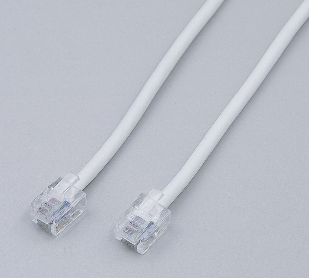 まとめ買い ELPA テレホンコード6極6芯3m TEW-S030 〔×3〕拍卖