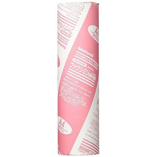 (まとめ買い)ナカバヤシ FAX用紙 感熱紙 210mm 30m 内1インチ ヨF-210-1 〔3巻セット〕拍卖