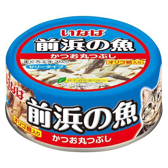 (まとめ買い)いなばペットフード 前浜の魚 かつお丸つぶし 115g IWF-141 猫用フード 〔×24〕拍卖