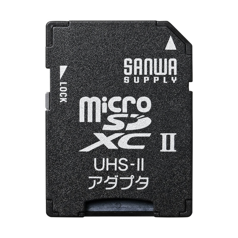 メール便発送 サンワサプライ microSDアダプタ ADR-MICROUH2拍卖