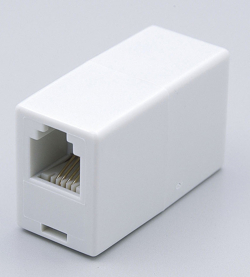 まとめ買い ELPA TEL用中継コネクタ6極2 4芯 TEA-001 〔×5〕拍卖