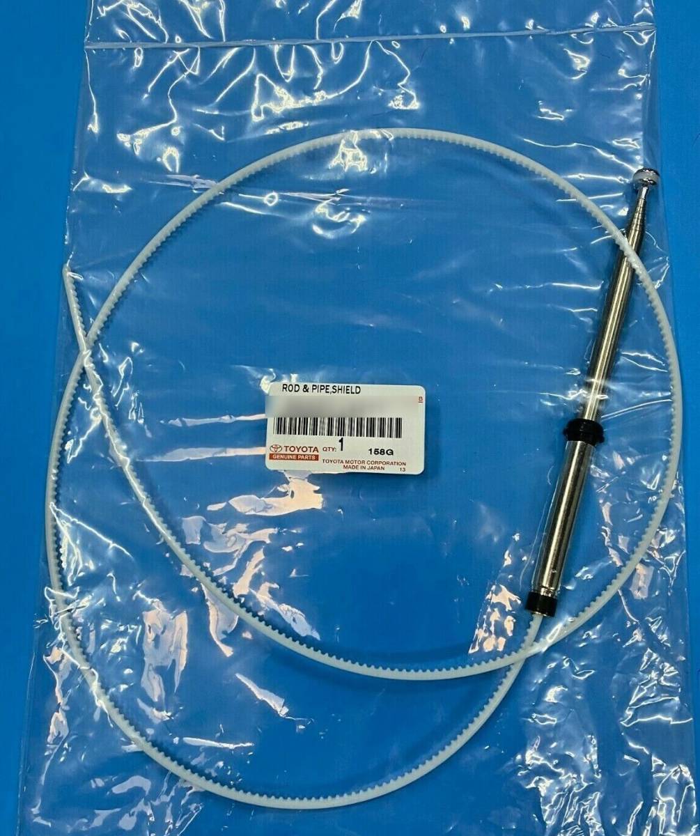 ■新品■トヨタ純正 スープラ JZA80 ラジオアンテナ キャップセット TOYOTA シールド ロッド パイプ with ケーブル拍卖
