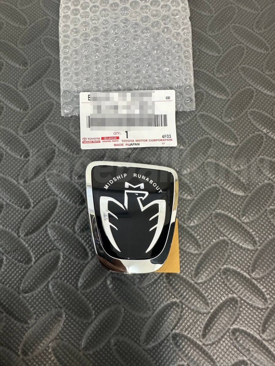 ■新品■トヨタ 純正 ZZW30 MR-S MRS フロント エンブレム ラジエーター 拍卖