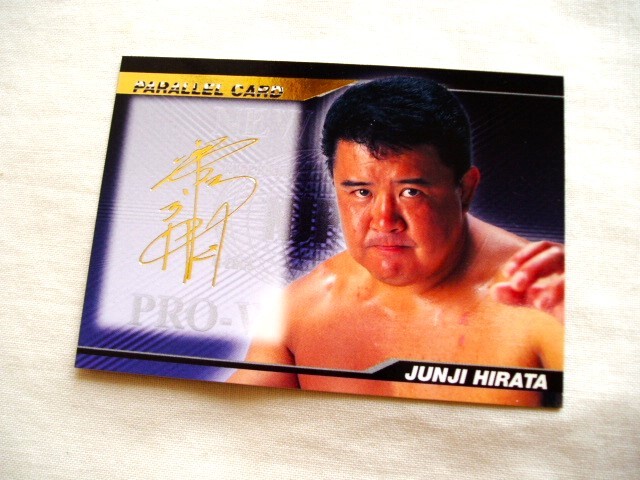 金箔印刷サイン☆平田淳嗣 平田淳二◆未来蜂2000 Future Bee Collecara 新日本プロレス スーパーストロングマシン RE拍卖