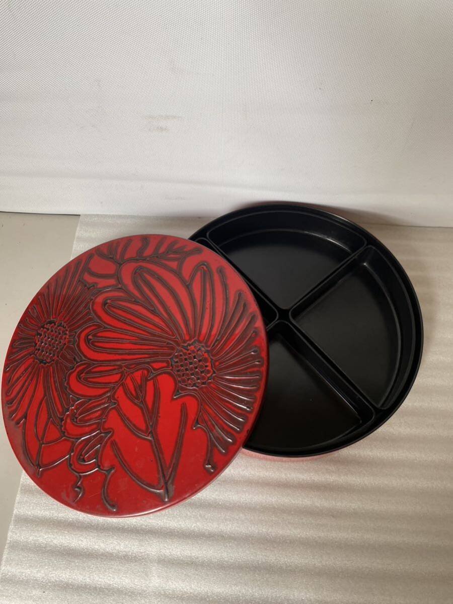 お盆 丸盆 保存容器 丸重箱 寿司桶 菓子入れ拍卖