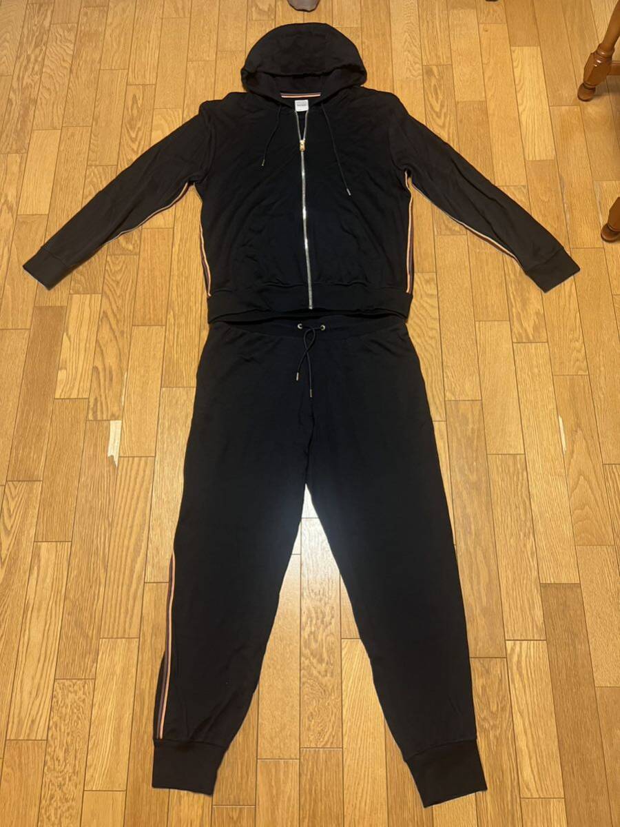 Paul Smith ポールスミス ウール 高級 セットアップ ネイビー XL L 美中古拍卖