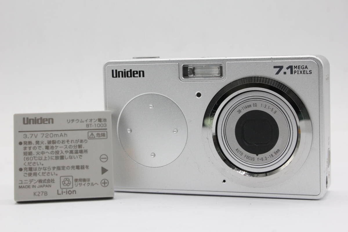 【返品保証】 Uniden Digital Camera UDC-7M バッテリー付き コンパクトデジタルカメラ v3502拍卖