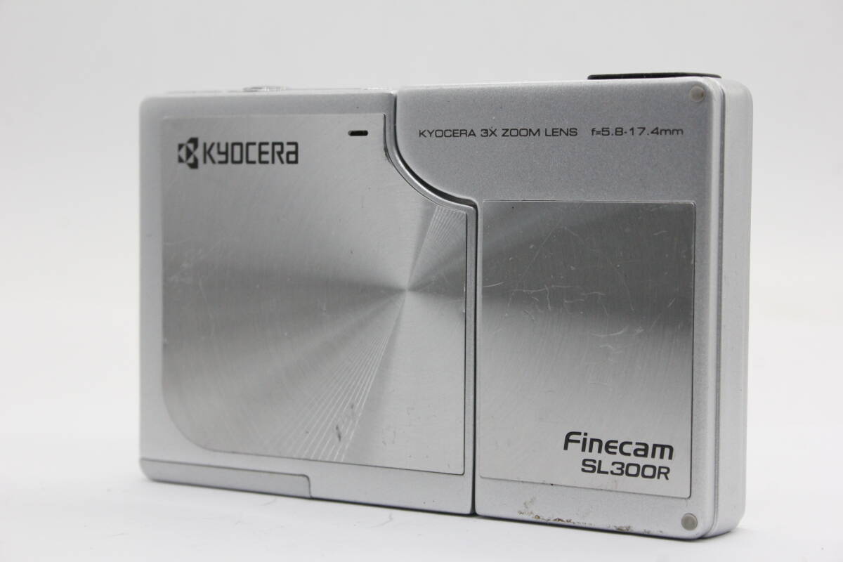 【訳あり品】 京セラ KYOCERA Finecam SL300R 3x コンパクトデジタルカメラ v3560拍卖