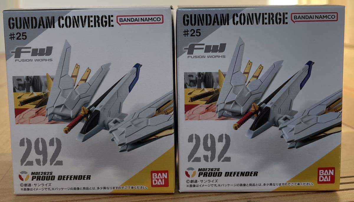 新品 FW GUNDAM CONVERGE ガンダムコンバージ #25 292 プラウドディフェンダー2個 未組立拍卖