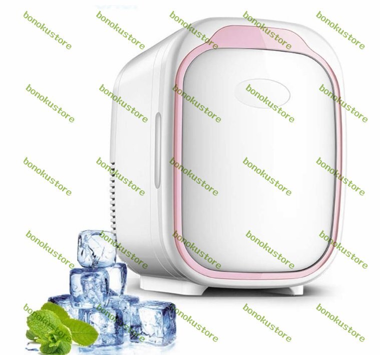 6L化粧品冷蔵庫 3℃~65℃ 冷温庫 ミニ 小型 ポータブル 家庭&車載両用 110V 保温保冷庫 冷蔵・加熱 コンパクト 静音 省エネ 周囲温度より2拍卖