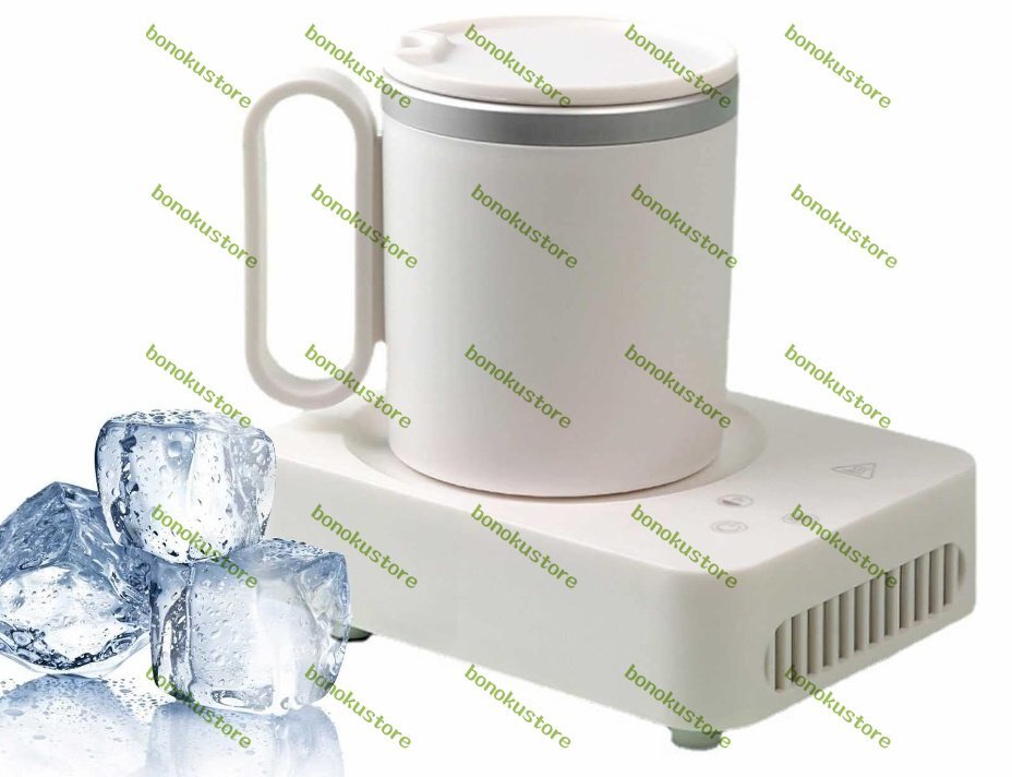 新しい 110V ポータブル 急速冷却カップ 3~55℃ 保温・保冷両用 飲料冷却器 カップ ホルダー クーラー 小型 ミニ冷蔵庫 ペットボトル・缶拍卖