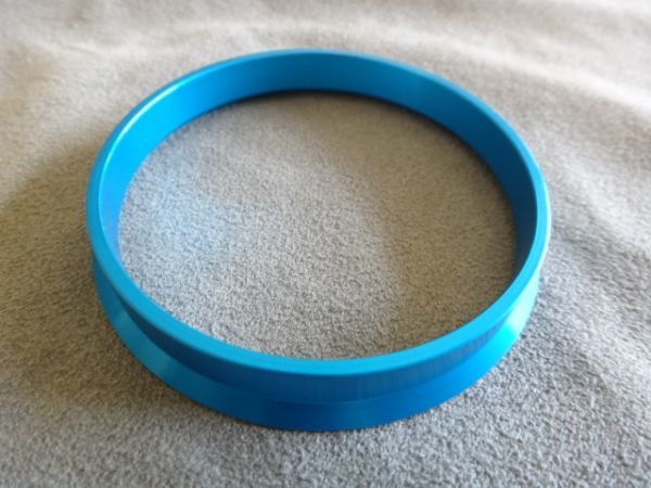 アルミ鍛造製ハブリング64→60.1 1枚 超超特価(2拍卖