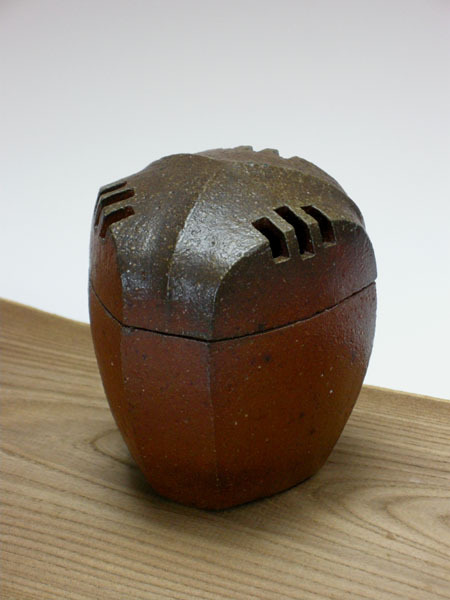 備前焼 日本工芸会正会員 黒田儀男 作 備前香炉拍卖