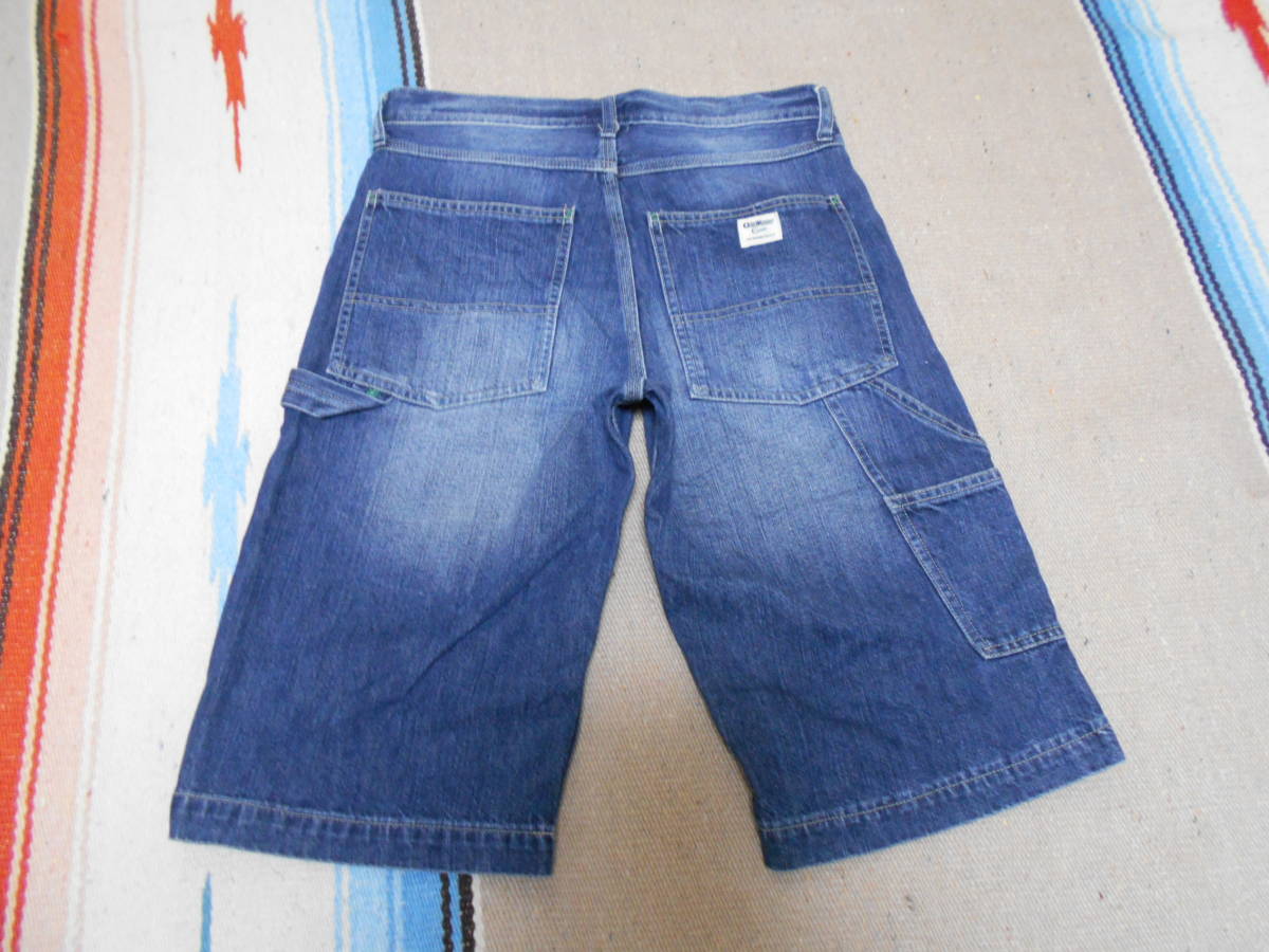 1970S OSHKOSH オシュコシュ オシコシ ペインターパンツ ショーツ 短パン グリーンカンヌキ カーゴパンツ ワークパンツ HOTROD VINTAGE拍卖